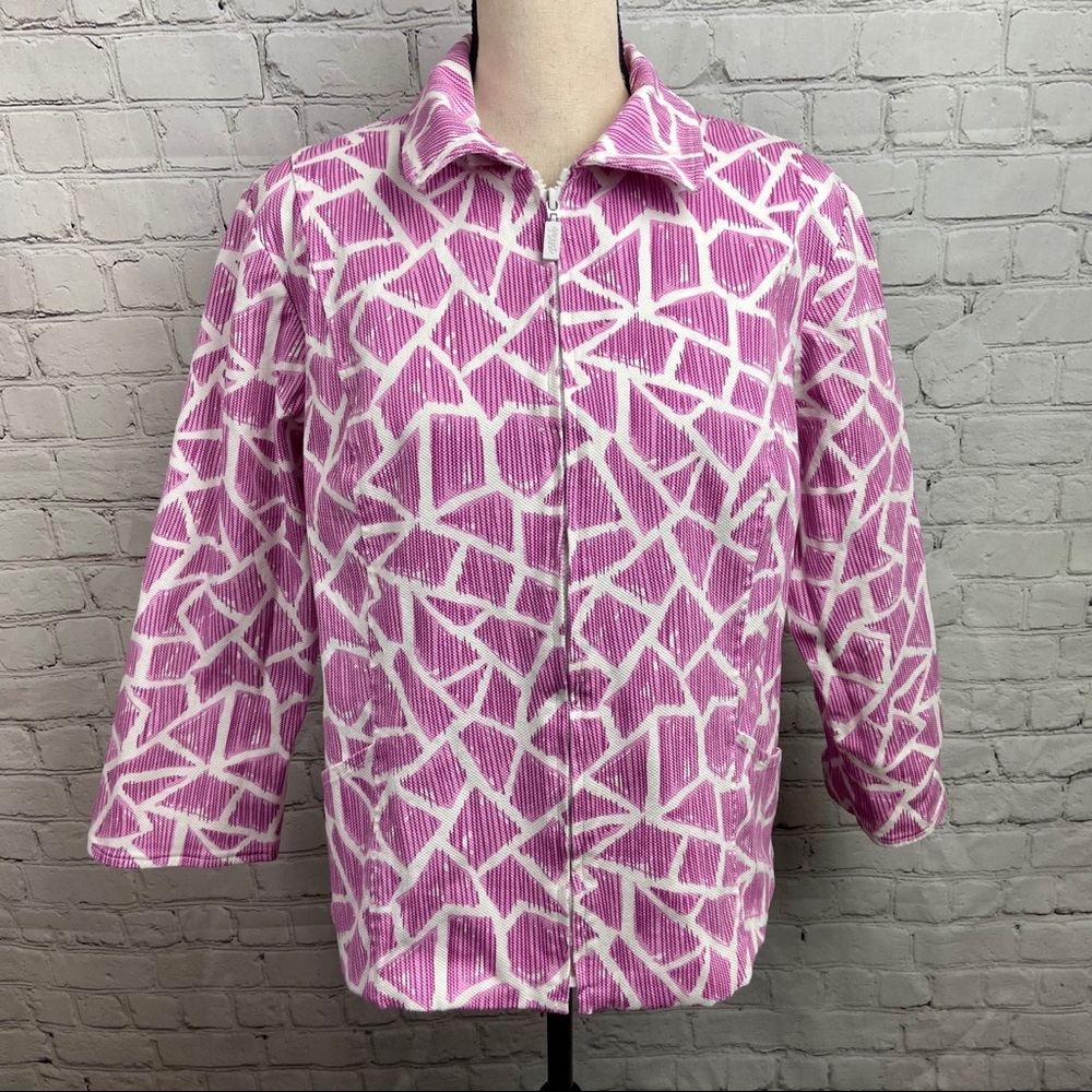 Bob Mackie Wearable Art Jacket - image 1